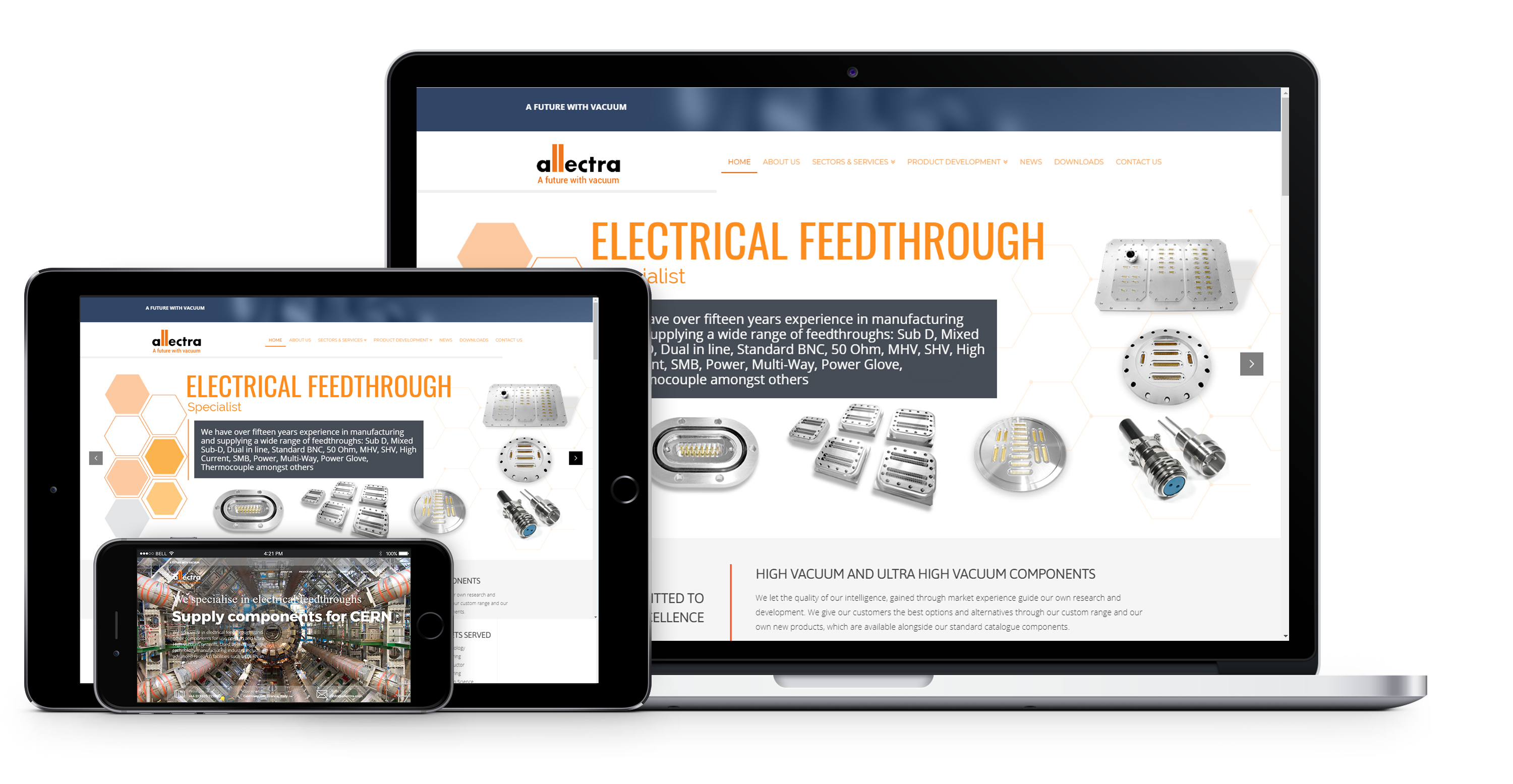 case study - allectra website